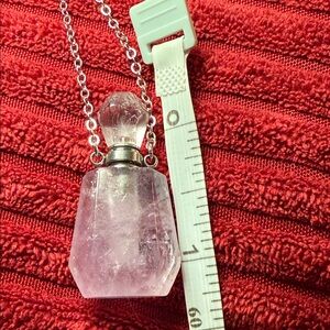 Essential Ritual Rose Quartz Crystal Necklace